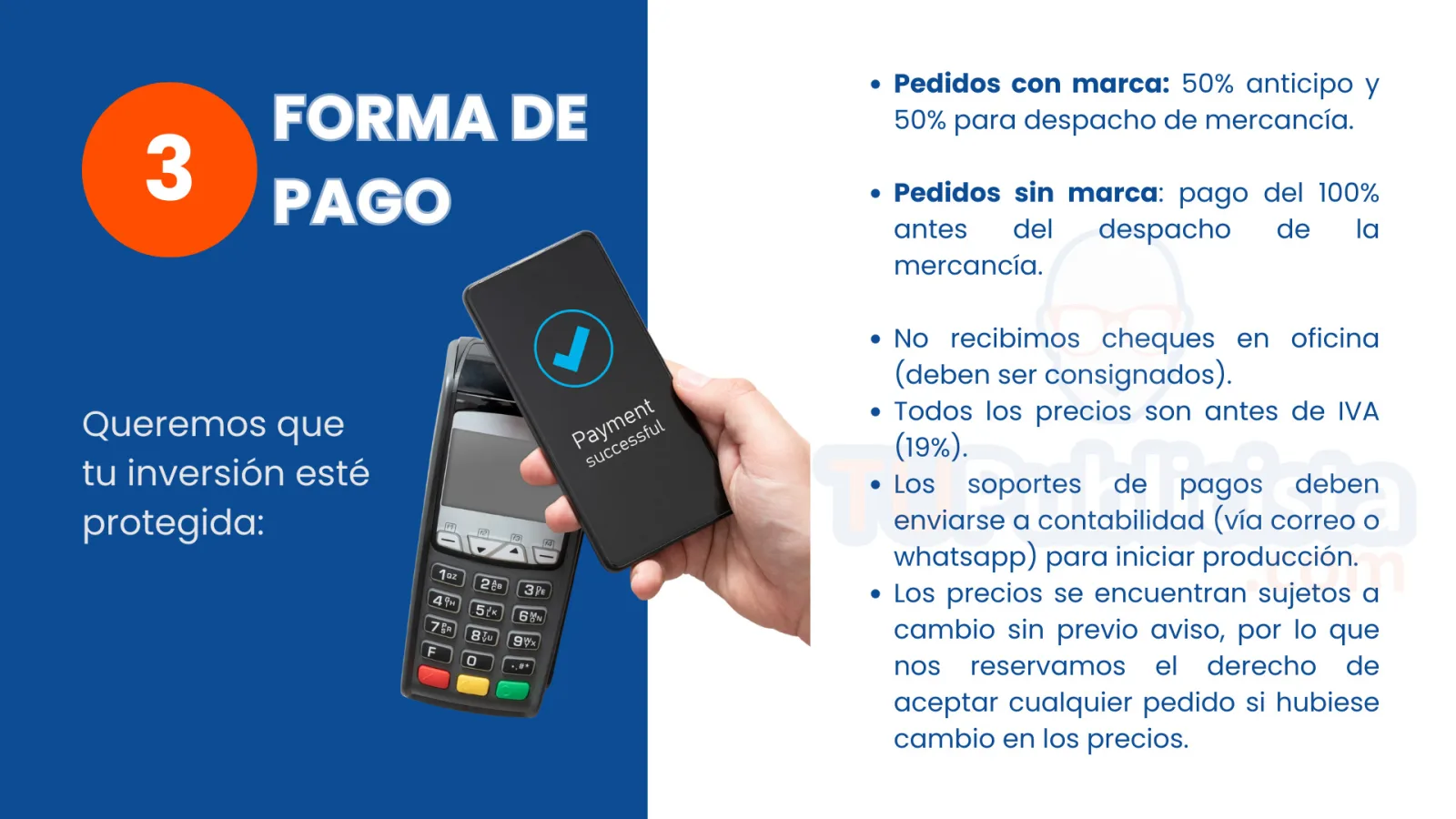 Condiciones de Trabajo Generales