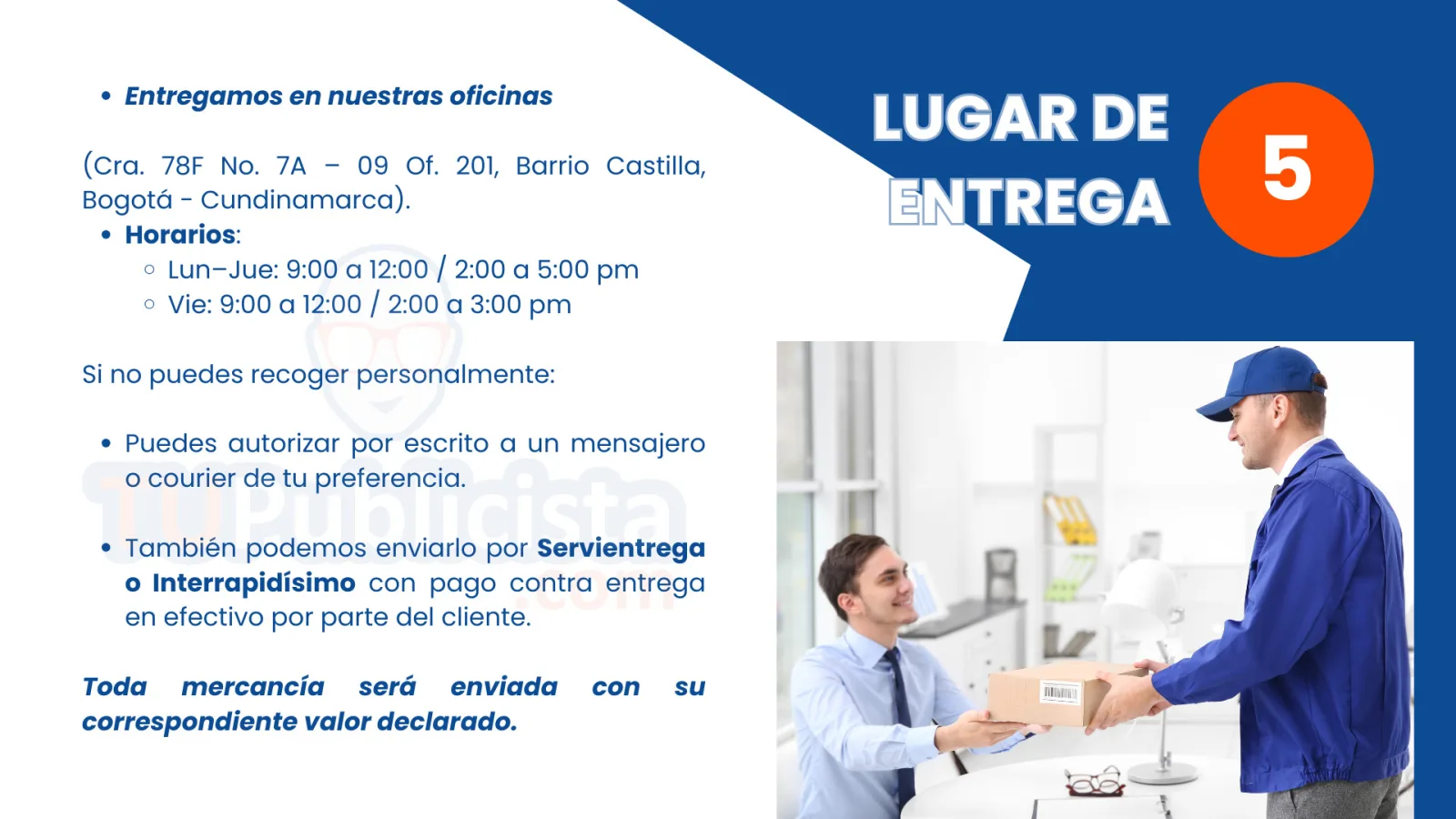 Condiciones de Trabajo Generales