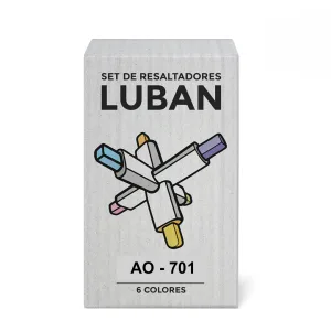 Set de Resaltadores Luban