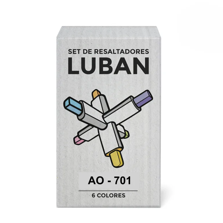 Set de Resaltadores Luban