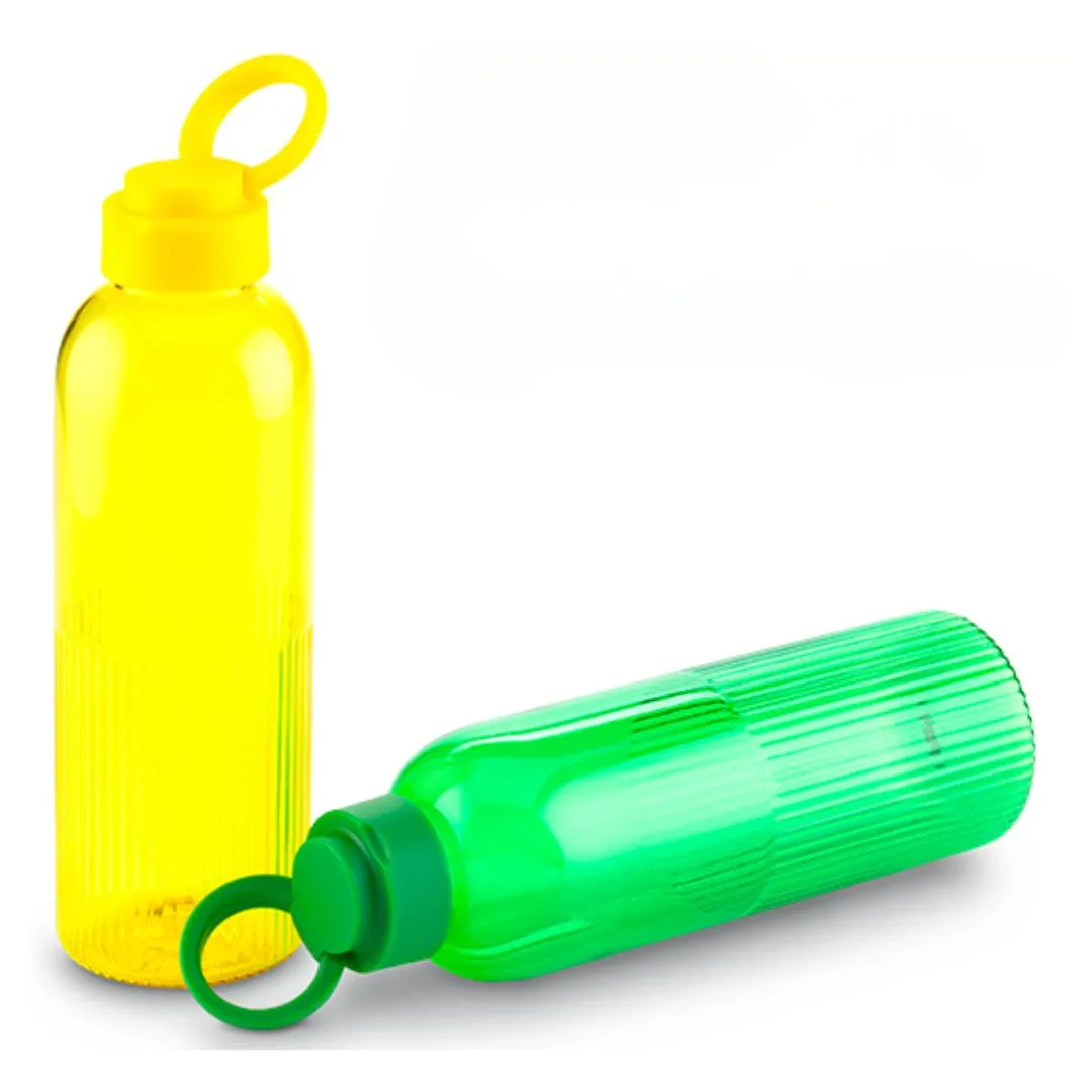 Diseño moderno del Botilito Hoola RPET 750 Ml transparente y ecológico”