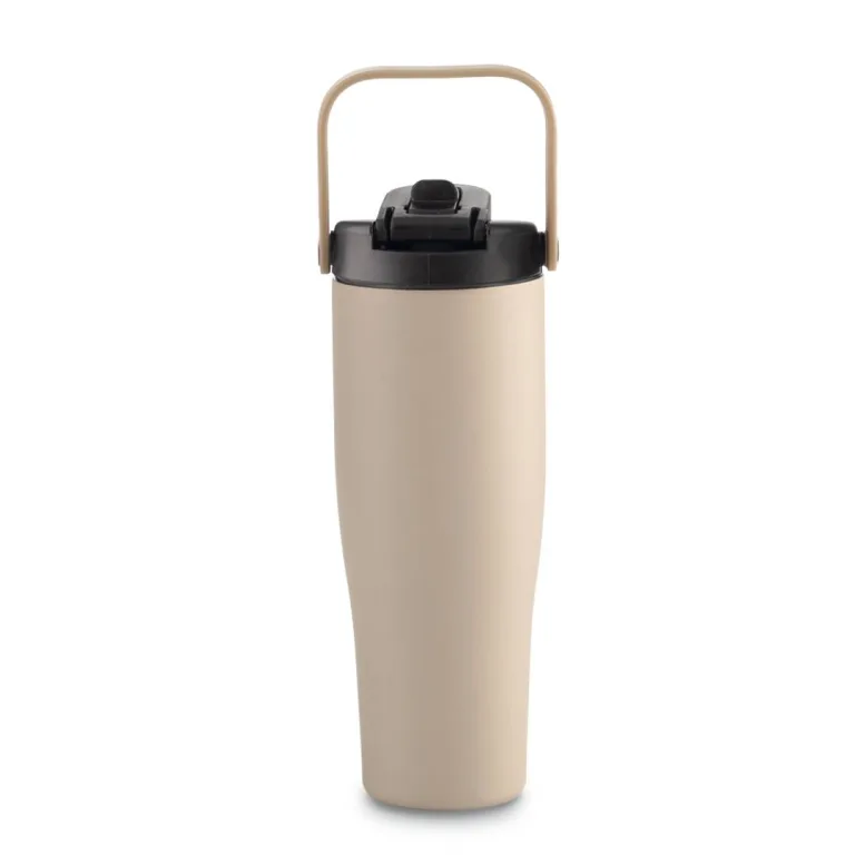 Mug metálico para bebidas frías y calientes 880 Ml