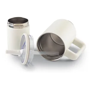 Mug térmico acero inoxidable 1100 ml con pitillo y tapa rosca MG-443