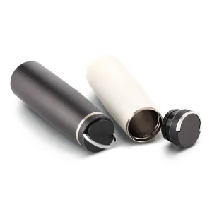 Botilito Metálico Lumo 550 Ml en acero inoxidable reciclado con tapa rosca