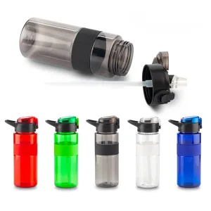 Botella reciclada RPET de 700 ml – sostenible, reutilizable y ergonómica.