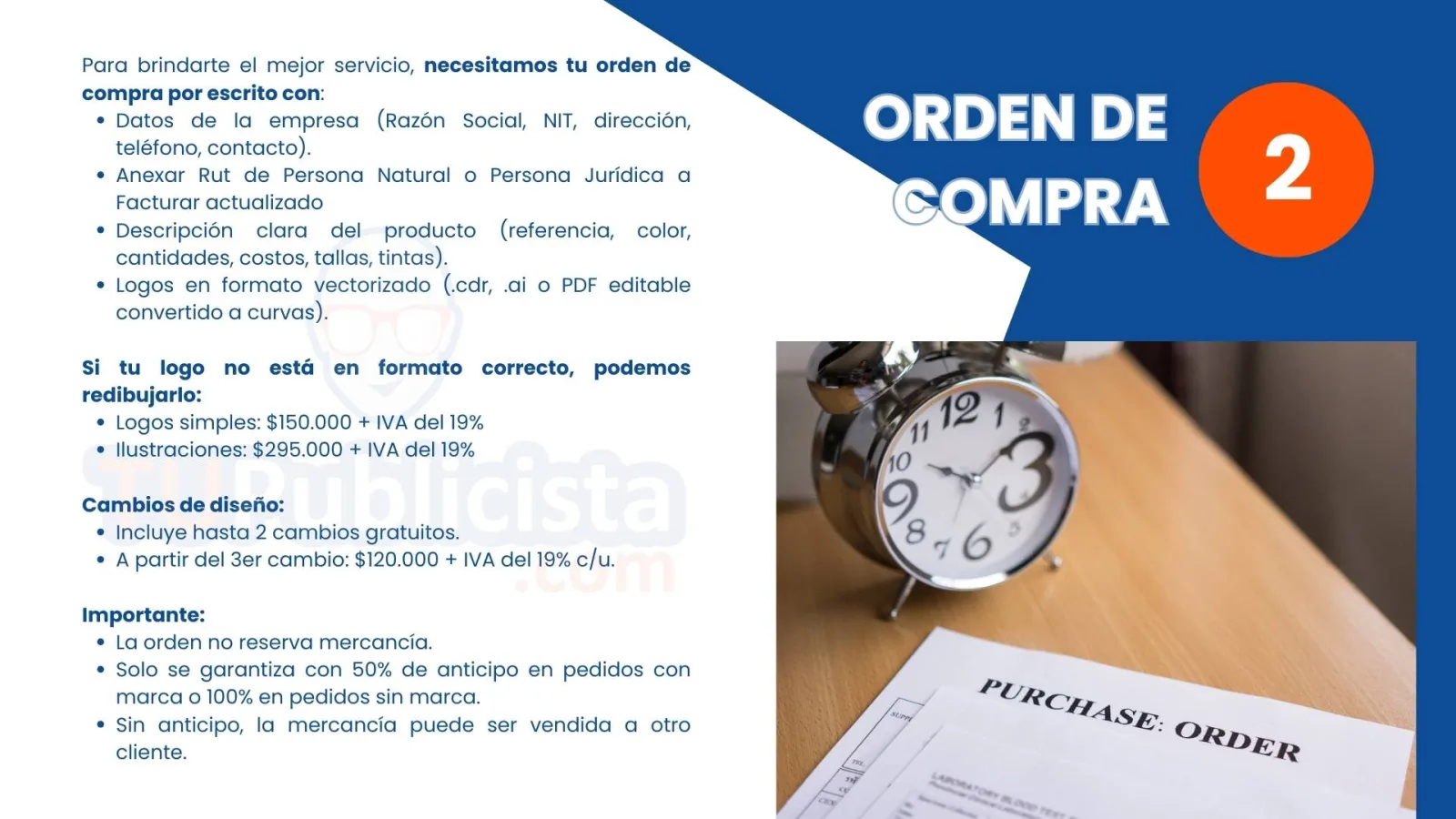 Condiciones de Trabajo Generales