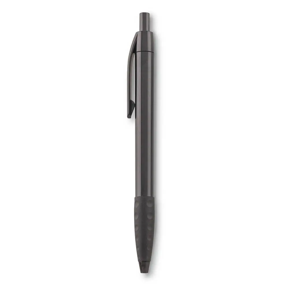 Bolígrafo Vinnie Grip Negro Bolígrafo Vinnie Grip negro con mecanismo push y agarre ergonómico