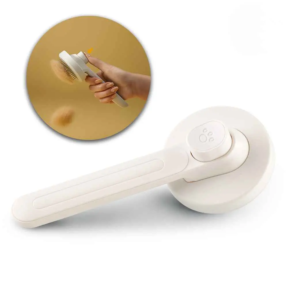Cepillo Para Mascota DIV-1221 Blanco Cepillo Para Mascota DIV-1221