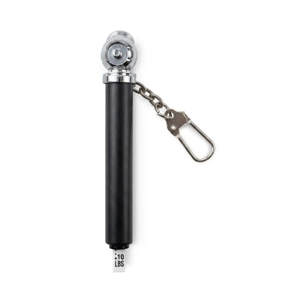 Medidor de Presion Atmo HR-333 Negro Mini medidor de presión HR-333 color negro con llavero metálico para neumáticos