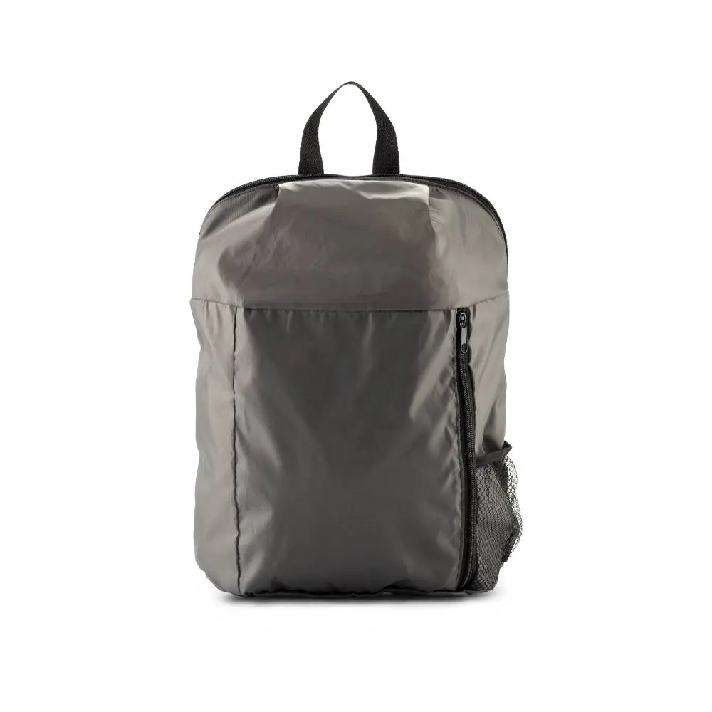 Morral Backpack Clipper DIV-1135 Gris Morral Backpack Clipper gris elaborado en poliéster con dos bolsillos frontales con cremallera y bolsillo lateral en malla.
