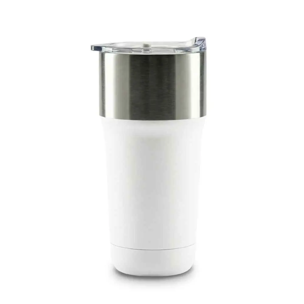 Mug Metálico Arrow 600 Ml MG-453 Blanco Mug Metálico Arrow 600 Ml MG-453