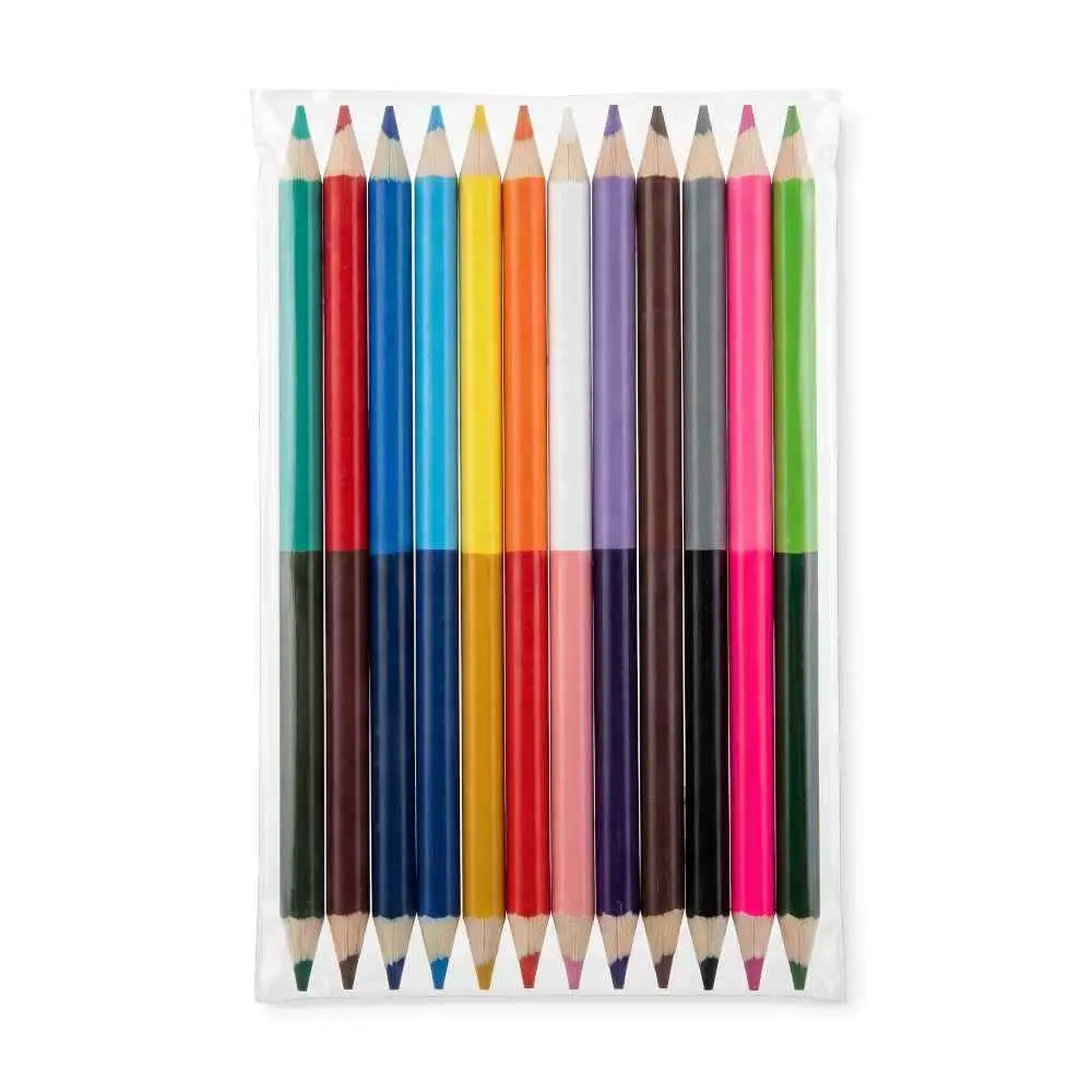 Set de 12 Colores Doble Punta en Bolsa DIV-1103-2
